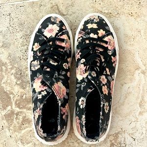 Rocket dog brand floral shoes - worn 1 time